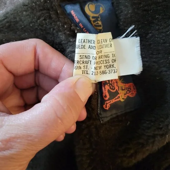 VTG 1970's SkinCheetahs Leather Skirt And Coat. AAAAAMAZING!!!! - Picture 13 of 13